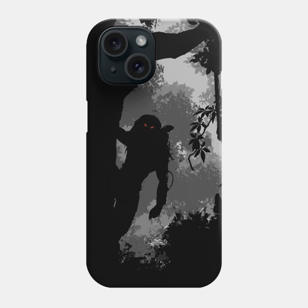 Predator B/W Phone Case by valsymot