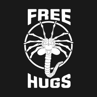 Free Facehugger Hugs T-Shirt