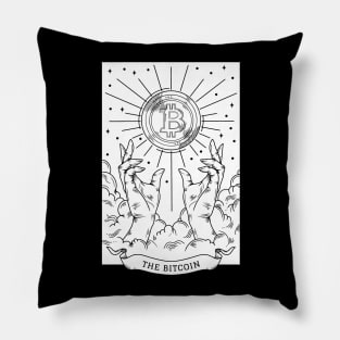 Bitcoin Tarot Card Cryptocurrency Plan B Pillow