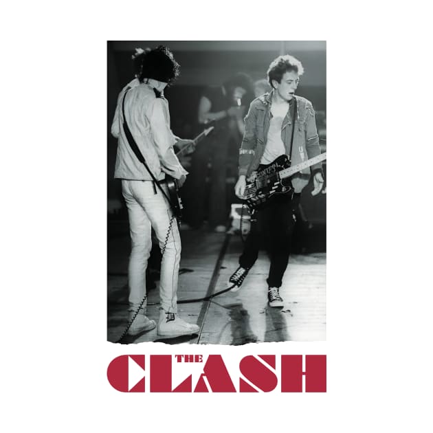 on stage the clash by brown fox