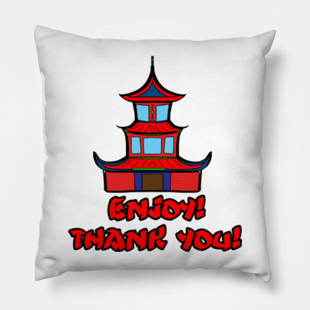 Enjoy Chinese Enjoy Chinese Pillow Teepublic