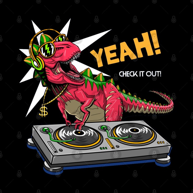 Yeah Dinosaur by Mako Design 