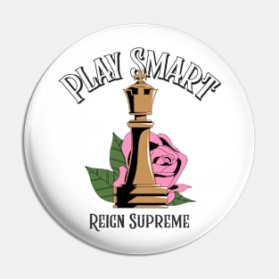 Chess Play Smart Reign Supreme Pin