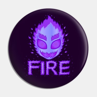 Purple Fire Pin
