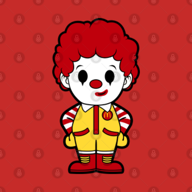 Discover Ronald Mcdonald Chibi - Mcdonalds - T-Shirt