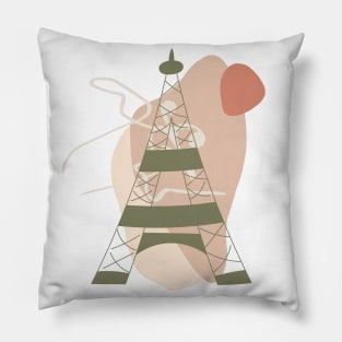 la tour eiffel Pillow