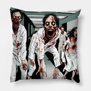 Horror Hospital Pillow