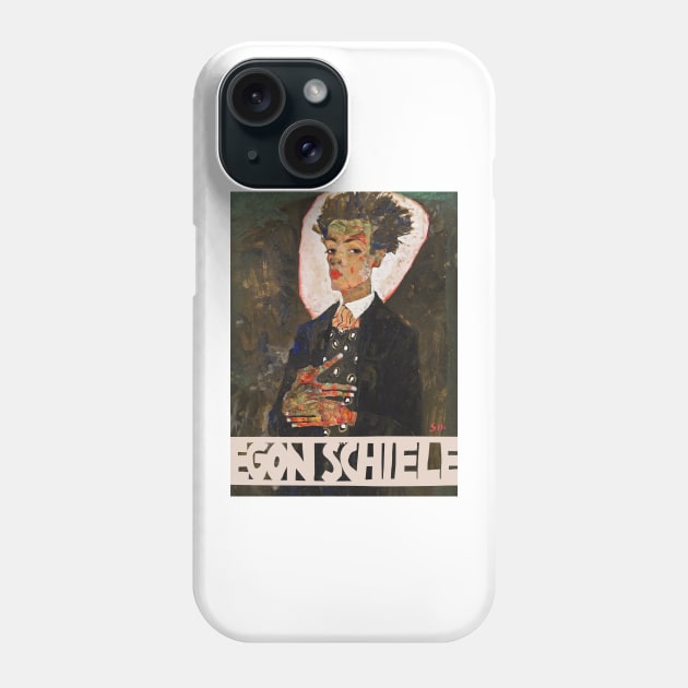 Egon Schiele Unisex Sweatshirt Phone Case by ArtOfSilentium