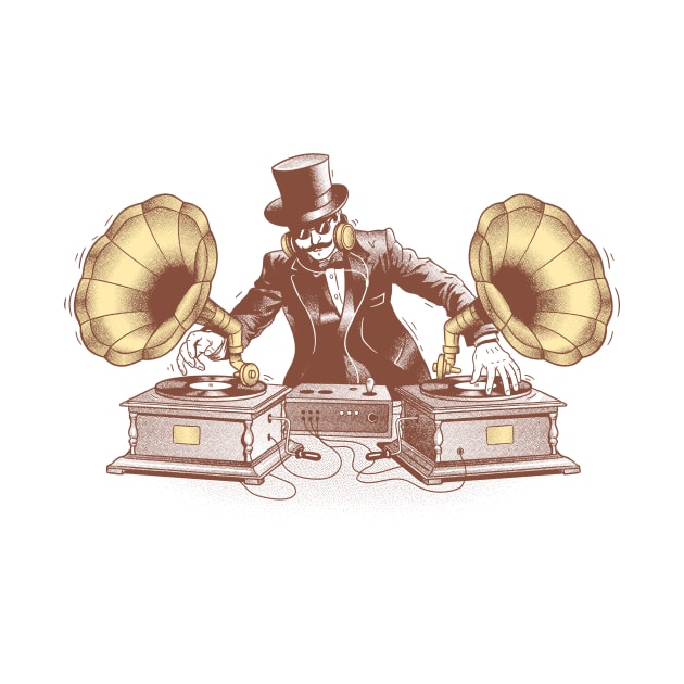 Drop The Beat | Vintage Turntable DJ by Gammaray