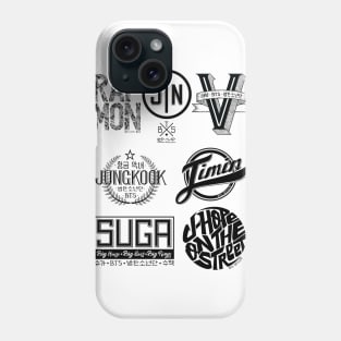 BTS members Logo Phone Case