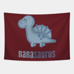 Nanasaurus Shirt Dinosaur Family Shirt Set Tapestry