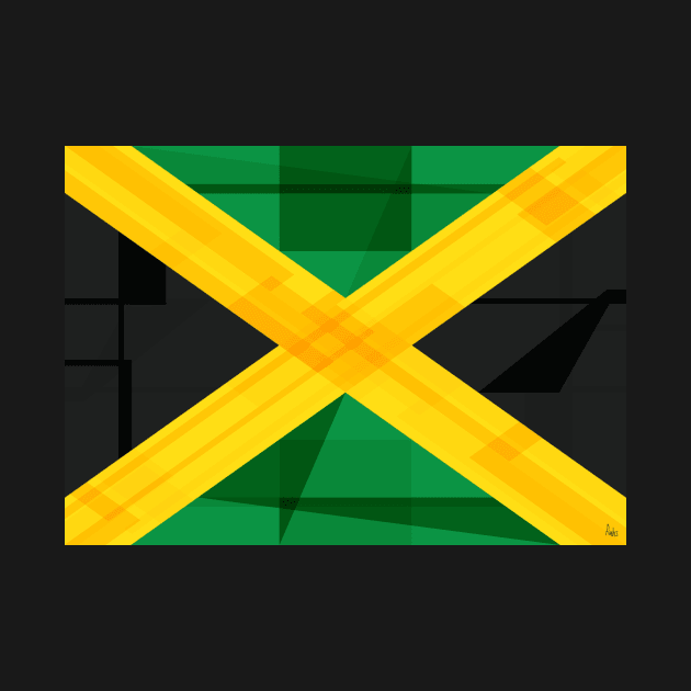 Jamaica flag by fimbis