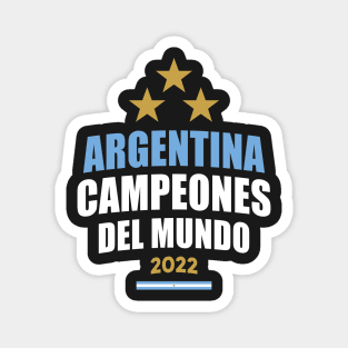 Argentina Campeones del Mundo 2022 Magnet