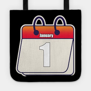 January 1 Birthday Gift Tote