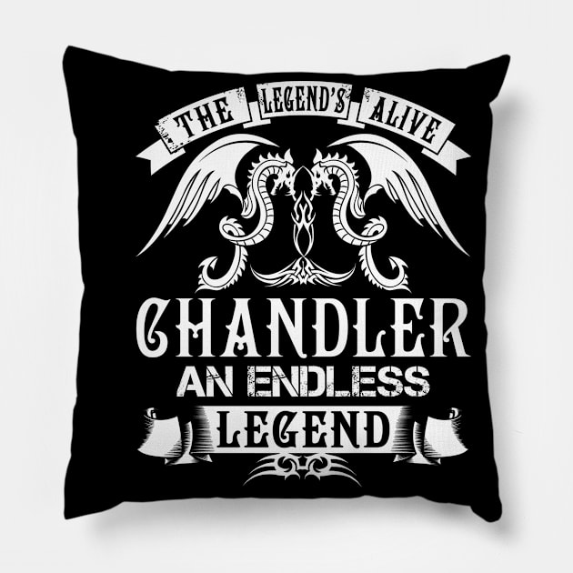 CHANDLER Pillow by Daleinie94