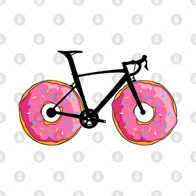 Donut Ever Stop Riding by Crooked Skull