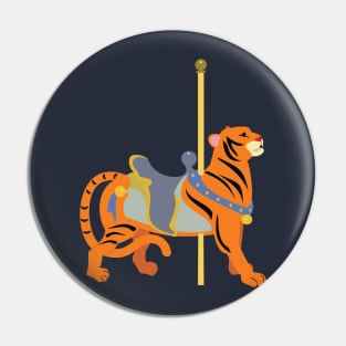 Carousel Animal Tiger Pin