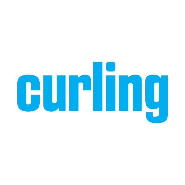 Curling Winter Sports by ProjectX23Red