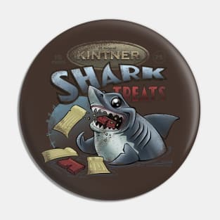 Kintner Shark Treats - Version 2 (Aged) Pin