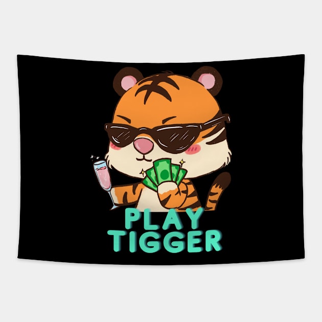 Play tigger Tapestry by AeySa