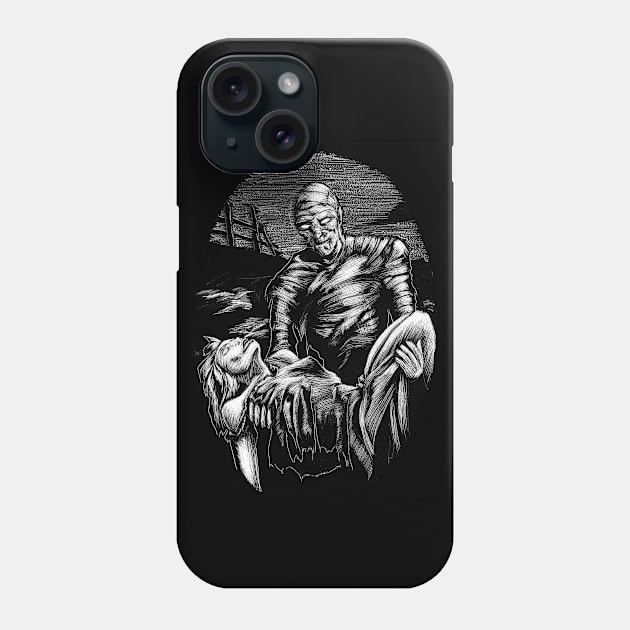 The Mummy Phone Case by blackboxman