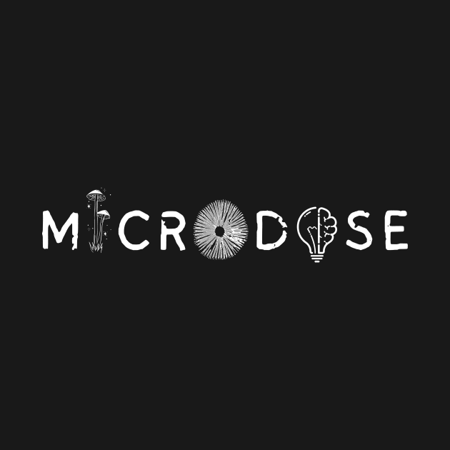 Microdose Mushroom by ArtThrob Designs