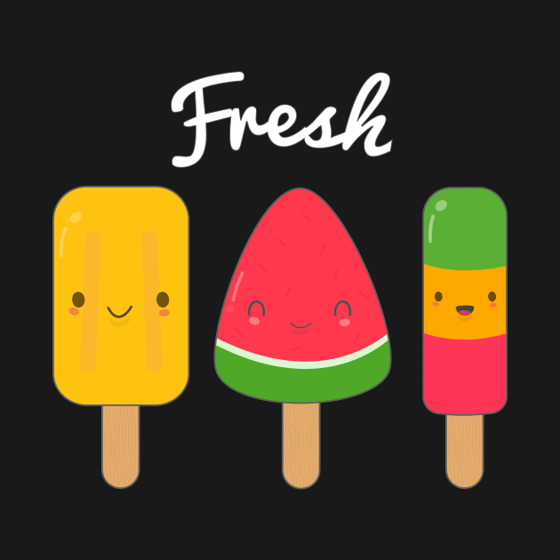 Cute Fresh Ice Cream T-Shirt by happinessinatee