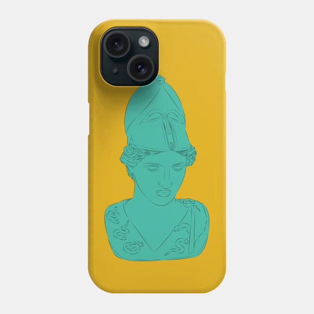 Athena - Goddess of War Phone Case by LiLian-Kaff