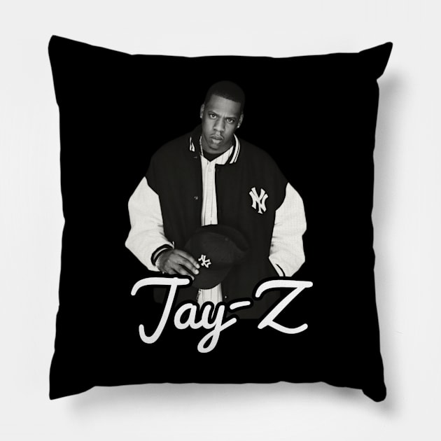 Retro Jay-Z Pillow by Defective Cable 