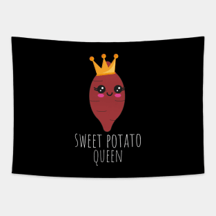 Sweet Potato Queen Kawaii Tapestry