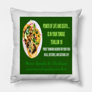 Power of Positive Words Pillow