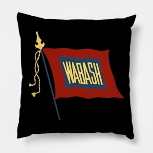 The Wabash Railroad Pillow