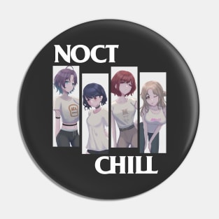 Idolmaster shiny colors - noct chill Pin