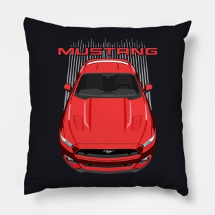 Mustang S550-GT-red Pillow