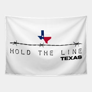 Hold the line texas Tapestry