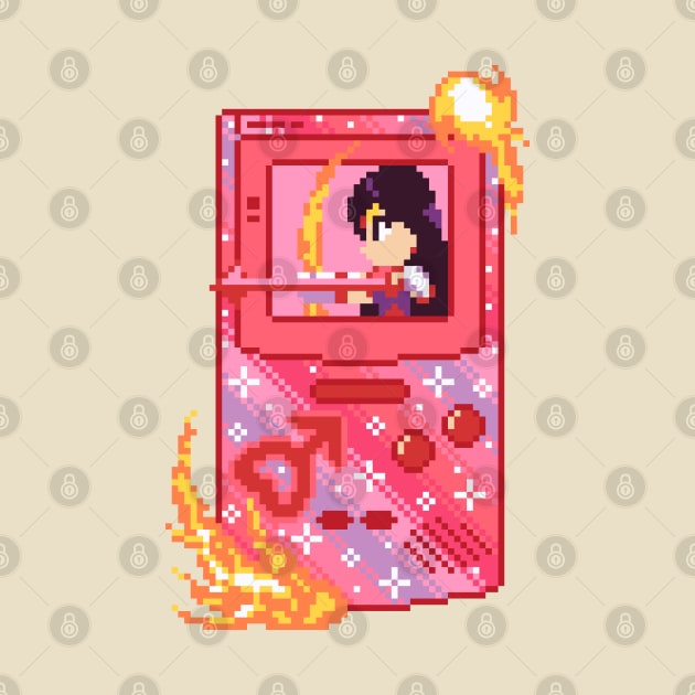 Anime Handheld Pixel Art by AlleenasPixels