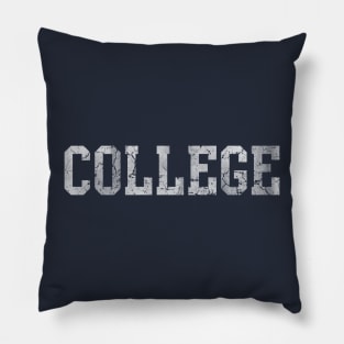 College Retro Pillow