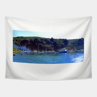 Corfu Coast II Tapestry