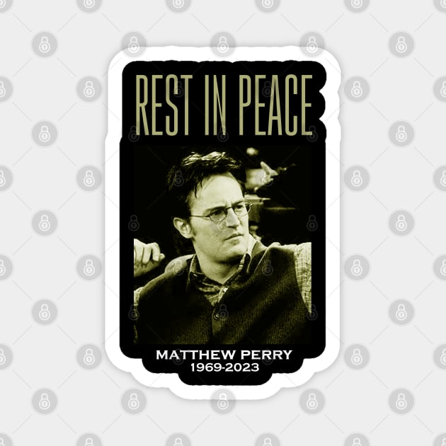 matthew perry rip - rest in peace Magnet by Magic Topeng