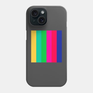 Pale colored stripes Phone Case