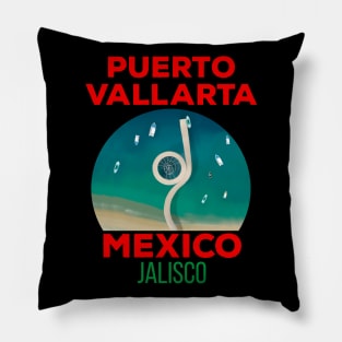 Puerto Vallarta Jalisco Mexico Pillow