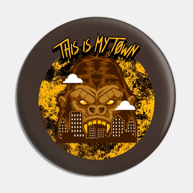 This Is My Town Pin by CTJFDesigns