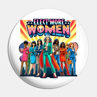 Elect More Women - Diverse Leadership Pin
