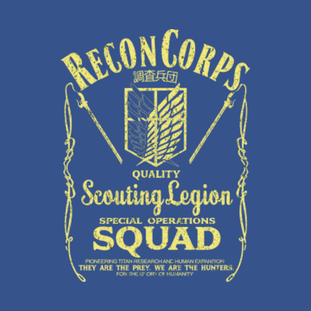 Discover Special Operations Squad - Attack On Titan - T-Shirt