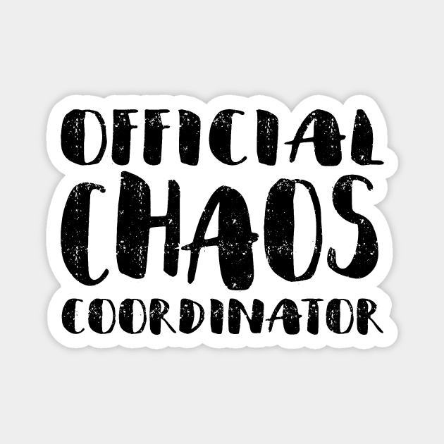 Official Chaos Coordinator Magnet by Nowhereman78