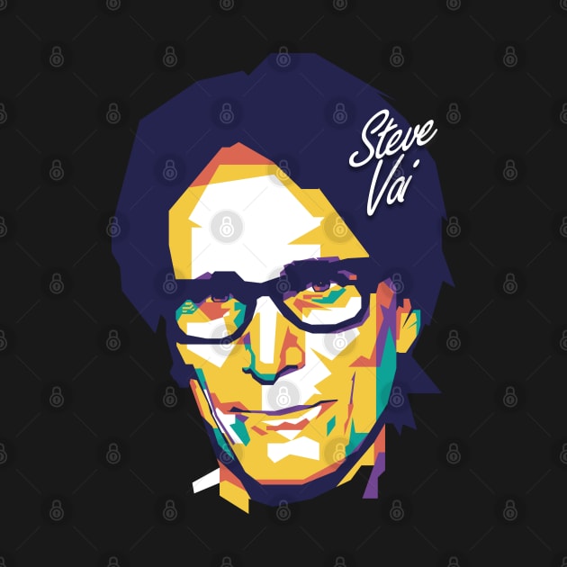 Steve Vai on WPAP Art Style by pentaShop