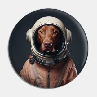 Astro Dog - Vizsla Pin