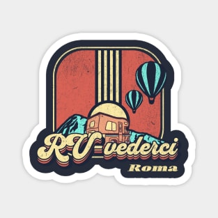 RV-vederci Roma Magnet