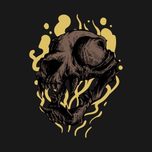 THe Cat Skull T-Shirt