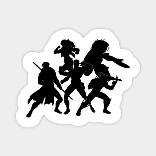 Silhouettes Magnet